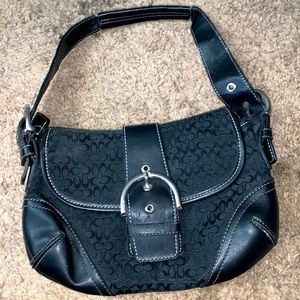 Authentic Coach Black Handbag (Great condition!)